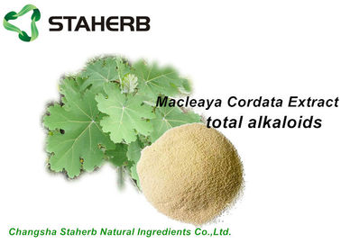 中国 MacleayaのCordataのエキスのSanguinarineのフィトジェニック供給の添加物60%のアルカロイドChelerythrine サプライヤー