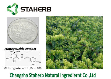 中国 CAS 327-97-9のChlorogenic酸のエキスのHoneysuchleの花のエキスは熱を減らします サプライヤー