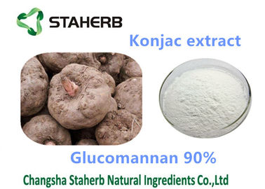 中国 原料のGlucomannan 90%の粉Cas 91078-31-2を失うKonjacエキスの重量 サプライヤー